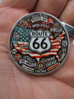 US Route 66 Centennial 1926 - 2026 America's Main Street Hwy Commemorative Coin
